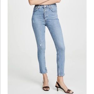 AGOLDE Nico High Rise Slim - Headlines